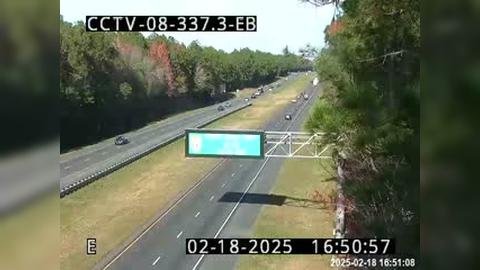 Traffic Cam McPherson: I-10 E of CR-228