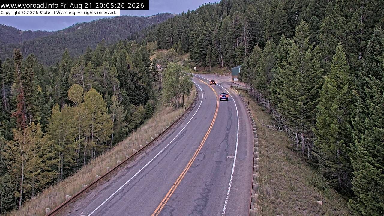 Traffic Cam Sublette › West: Hoback Rim - WEST