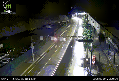 Traffic Cam Aixovall: CG1 - PK 5+307 (Margineda) - 937 metres