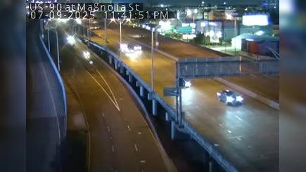 Traffic Cam French Quarter: US 90B Eastbank HOV Ramp - Magnolia