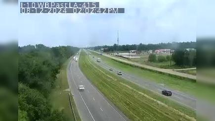 Traffic Cam Ithra: I-10 between Grosse Tete and LA 415