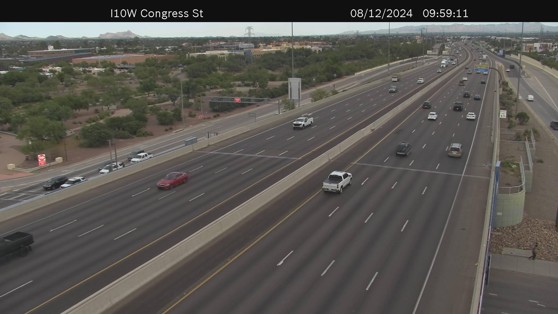 Traffic Cam Menlo Park › West: I-10 WB 258.40 @Congress