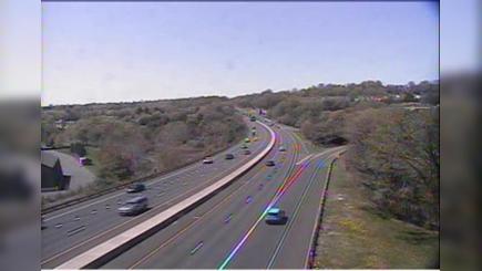 Traffic Cam Stratford: CAM - CT 15 SB Exit 53 - Rt. 110 (Main St)