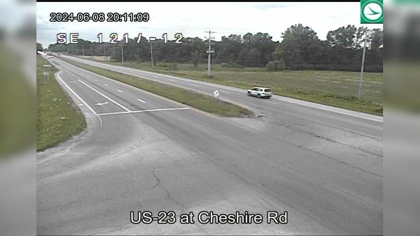 Traffic Cam Gregory;Gregory Post Office: US-23 at Cheshire Rd