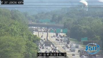 Traffic Cam Hanover Township › West: I-287 @ NJ-10, Hanover