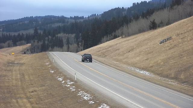 Traffic Cam Ranchland: Hwy 22: North of Hwy 520 south of Chain Lakes