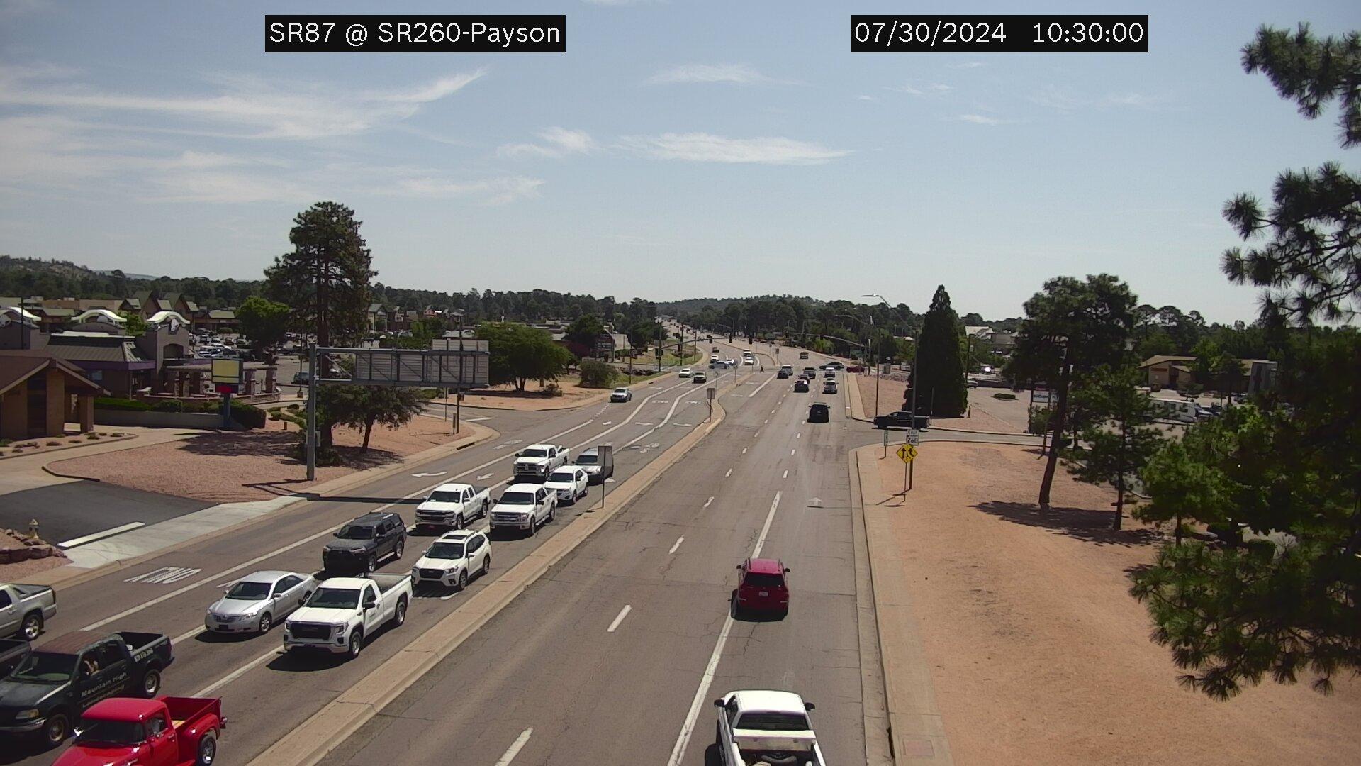 Traffic Cam Payson › North: SR-87 NB 252.50 @SR260