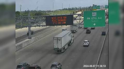 Traffic Cam Sweetwater: Tpke MM 25.7 NB