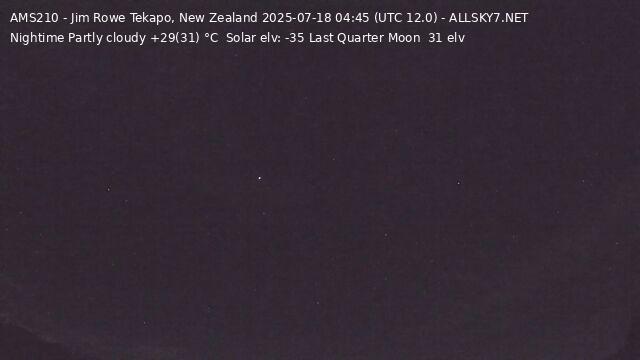 Lake Tekapo Webcam