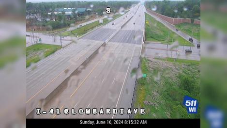 Traffic Cam Bellevue: I-41 at Lombardi Ave