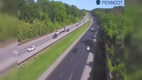 Traffic Cam Radnor Township: I-476 @ MM 11.5 (CLYDE RD)