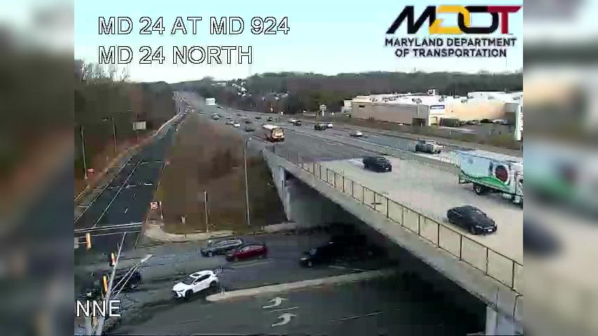 Traffic Cam Woodsdale Homes: MD 24 AT MD 924 (412004)