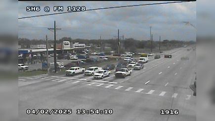 Traffic Cam Manvel › North: SH-6 @ FM1128