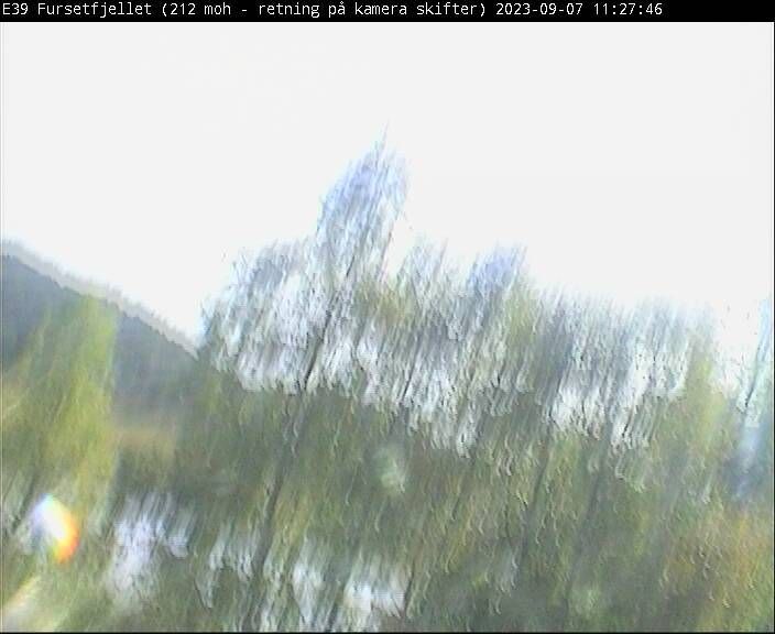 Traffic Cam Sorlia: E39 Fursetfjellet (skifter)
