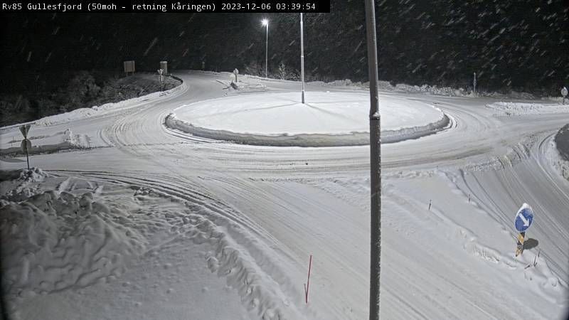 Traffic Cam Gullesfjordbotn: E10 Gullesfjord (Kåringen)