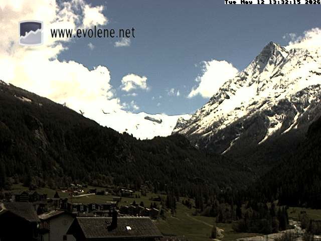 Evolène: Dent Blanche, Valais, Suisse