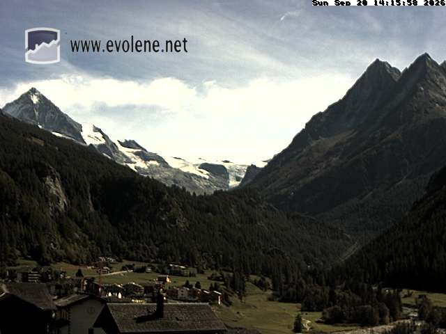 Evolène › Südosten: Grande Dent de Veisivi - Dent Blanche