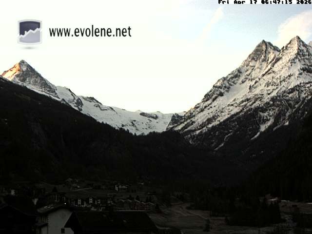 Evolène: Dent Blanche, Valais, Suisse
