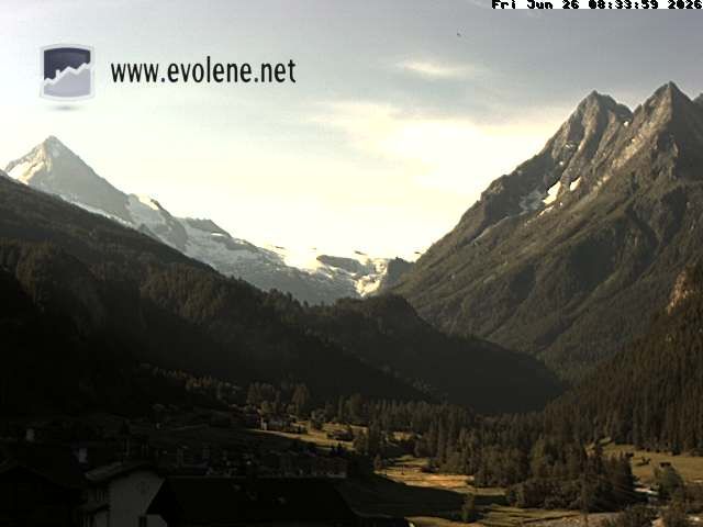 Evolène › Südosten: Grande Dent de Veisivi - Dent Blanche