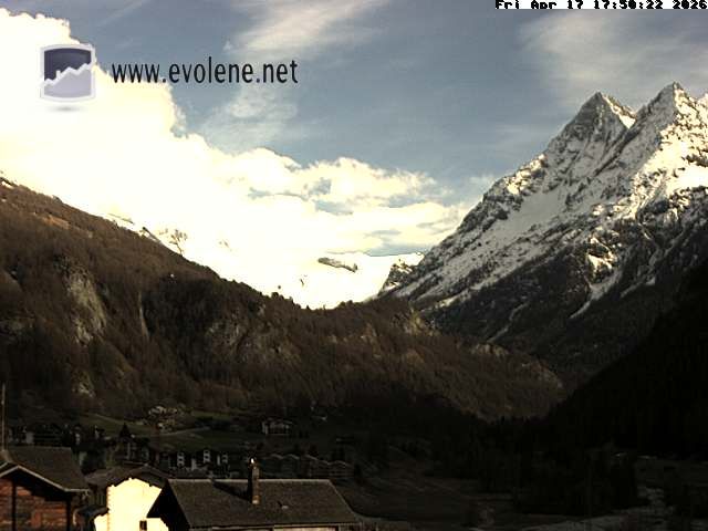 Evolène: Dent Blanche, Valais, Suisse