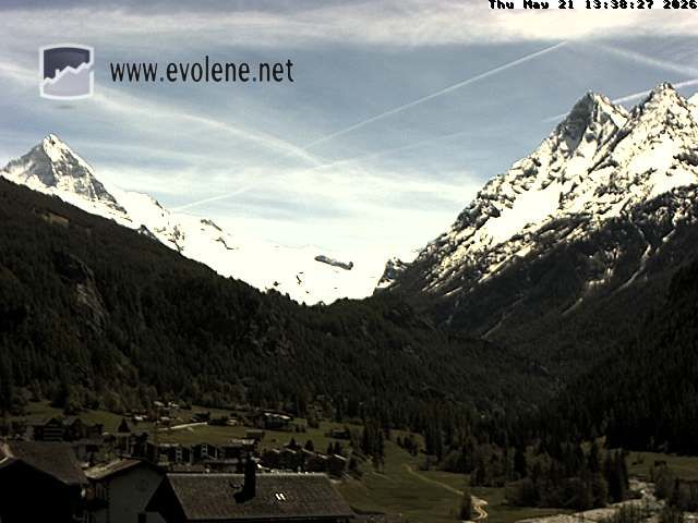 Evolène: Dent Blanche, Valais, Suisse