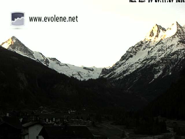 Evolène: Dent Blanche, Valais, Suisse