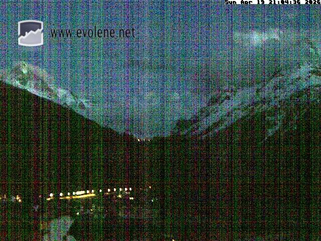 Evolène: Dent Blanche, Valais, Suisse