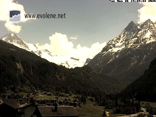 Evolène: Dent Blanche, Valais, Suisse