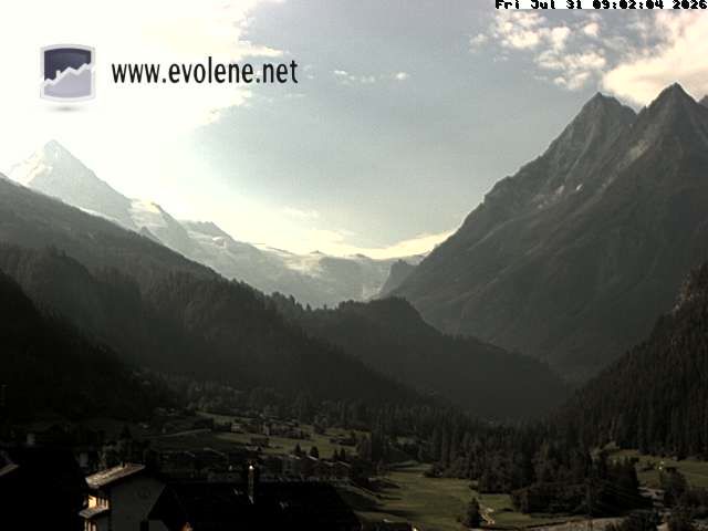 Evolène › Südosten: Grande Dent de Veisivi - Dent Blanche