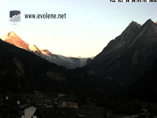 Evolène › Südosten: Grande Dent de Veisivi - Dent Blanche