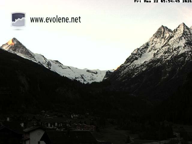 Evolène: Dent Blanche, Valais, Suisse