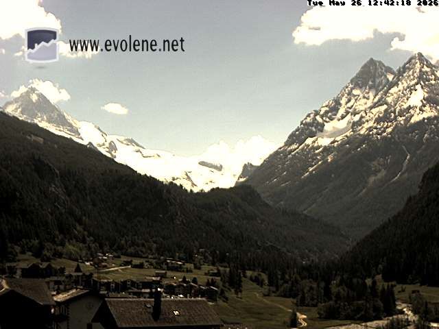 Evolène: Dent Blanche, Valais, Suisse