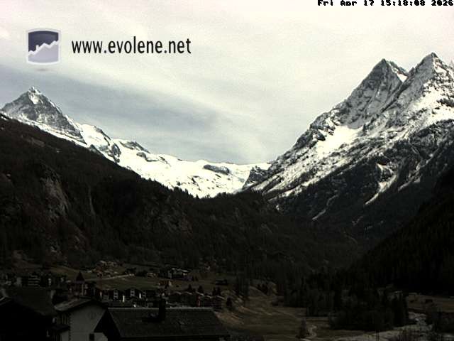 Evolène: Dent Blanche, Valais, Suisse