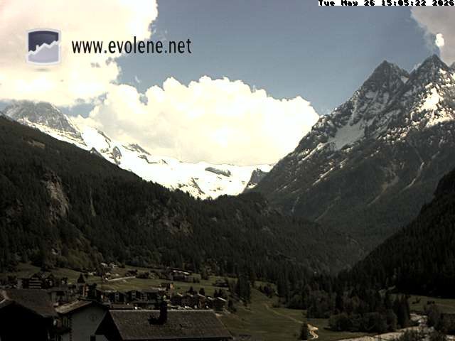 Evolène: Dent Blanche, Valais, Suisse