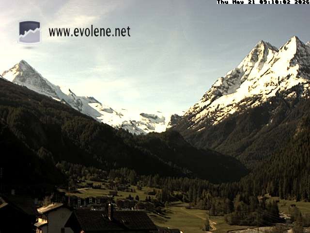 Evolène: Dent Blanche, Valais, Suisse