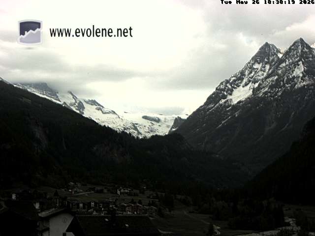 Evolène: Dent Blanche, Valais, Suisse