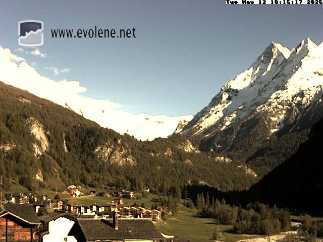 Evolène: Dent Blanche, Valais, Suisse