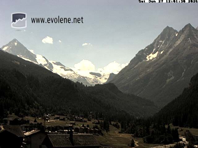 Evolène: Dent Blanche, Valais, Suisse