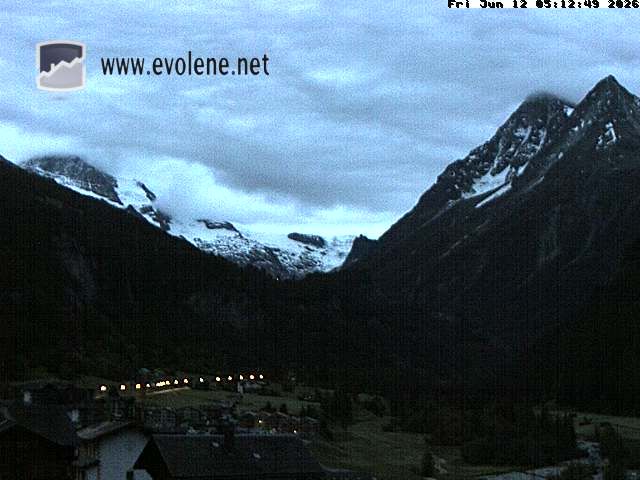 Evolène: Dent Blanche, Valais, Suisse