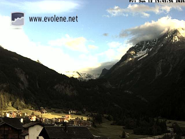 Evolène: Dent Blanche, Valais, Suisse