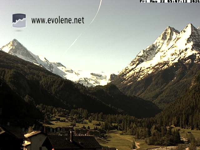 Evolène: Dent Blanche, Valais, Suisse