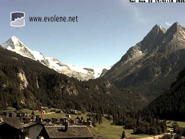 Evolène › Südosten: Grande Dent de Veisivi - Dent Blanche