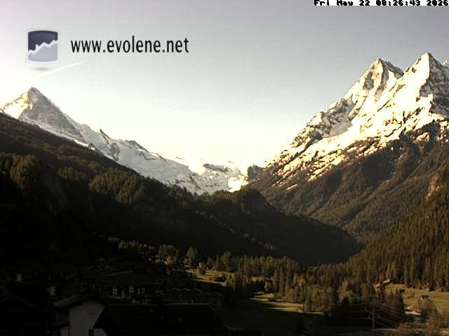 Evolène: Dent Blanche, Valais, Suisse