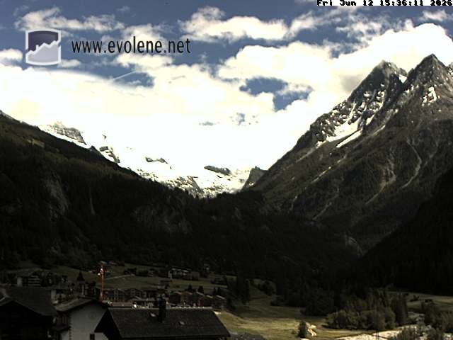 Evolène: Dent Blanche, Valais, Suisse
