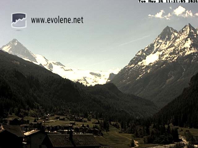 Evolène: Dent Blanche, Valais, Suisse