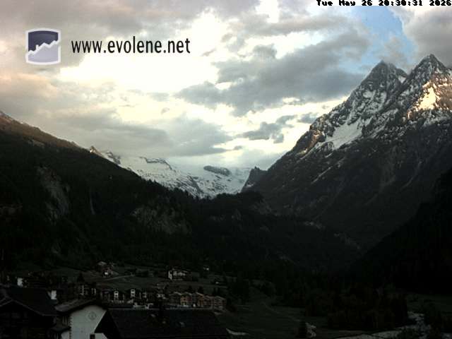 Evolène: Dent Blanche, Valais, Suisse