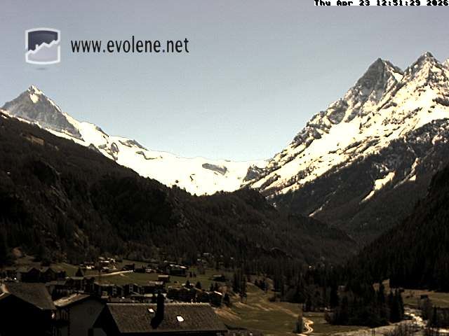 Evolène: Dent Blanche, Valais, Suisse