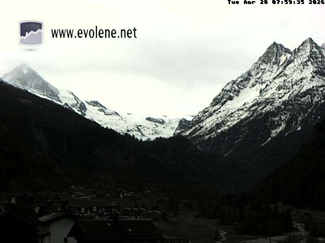 Evolène: Dent Blanche, Valais, Suisse