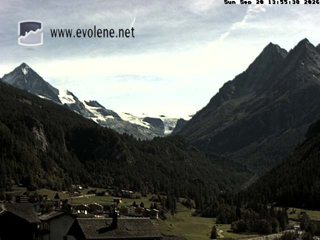 Evolène › Südosten: Grande Dent de Veisivi - Dent Blanche