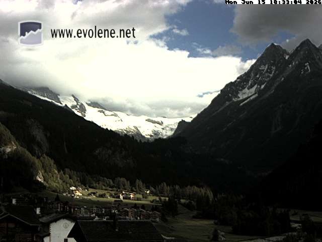 Evolène: Dent Blanche, Valais, Suisse